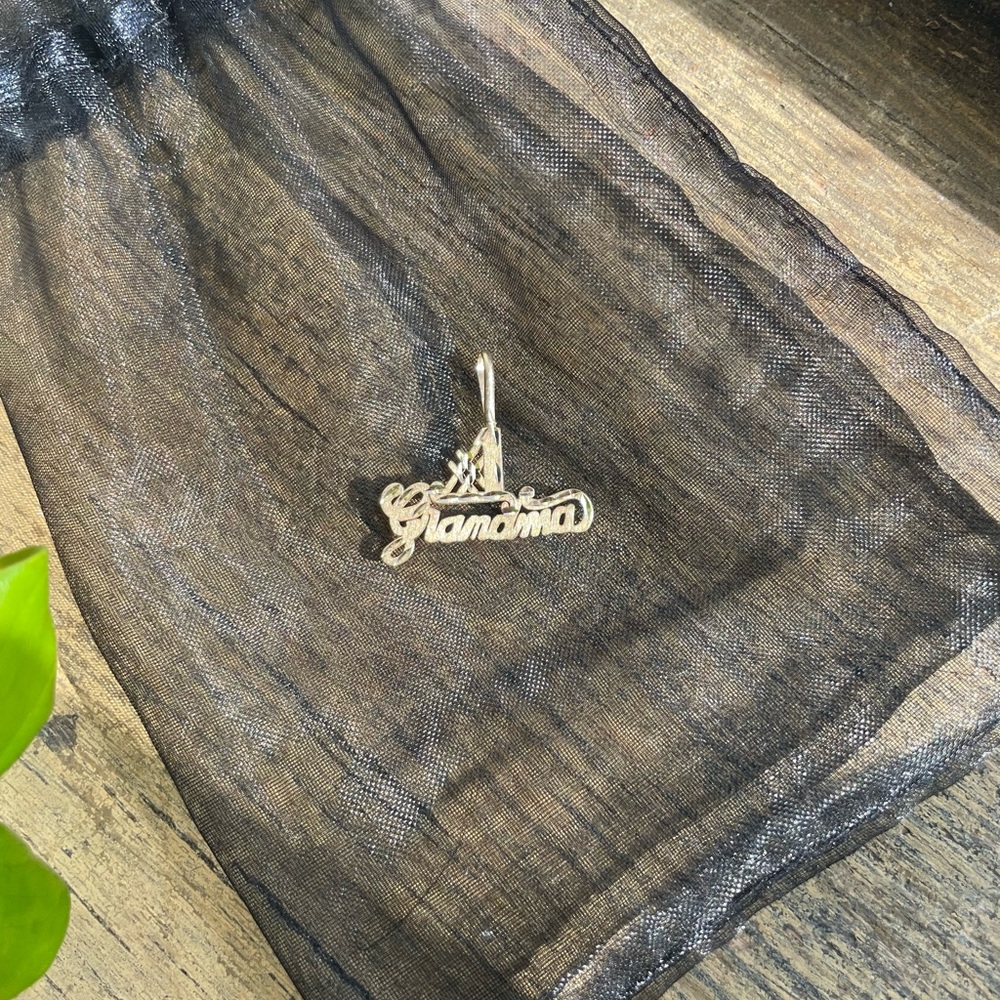 14k Gold Michael Anthony #1 Grandma Charm Pendant